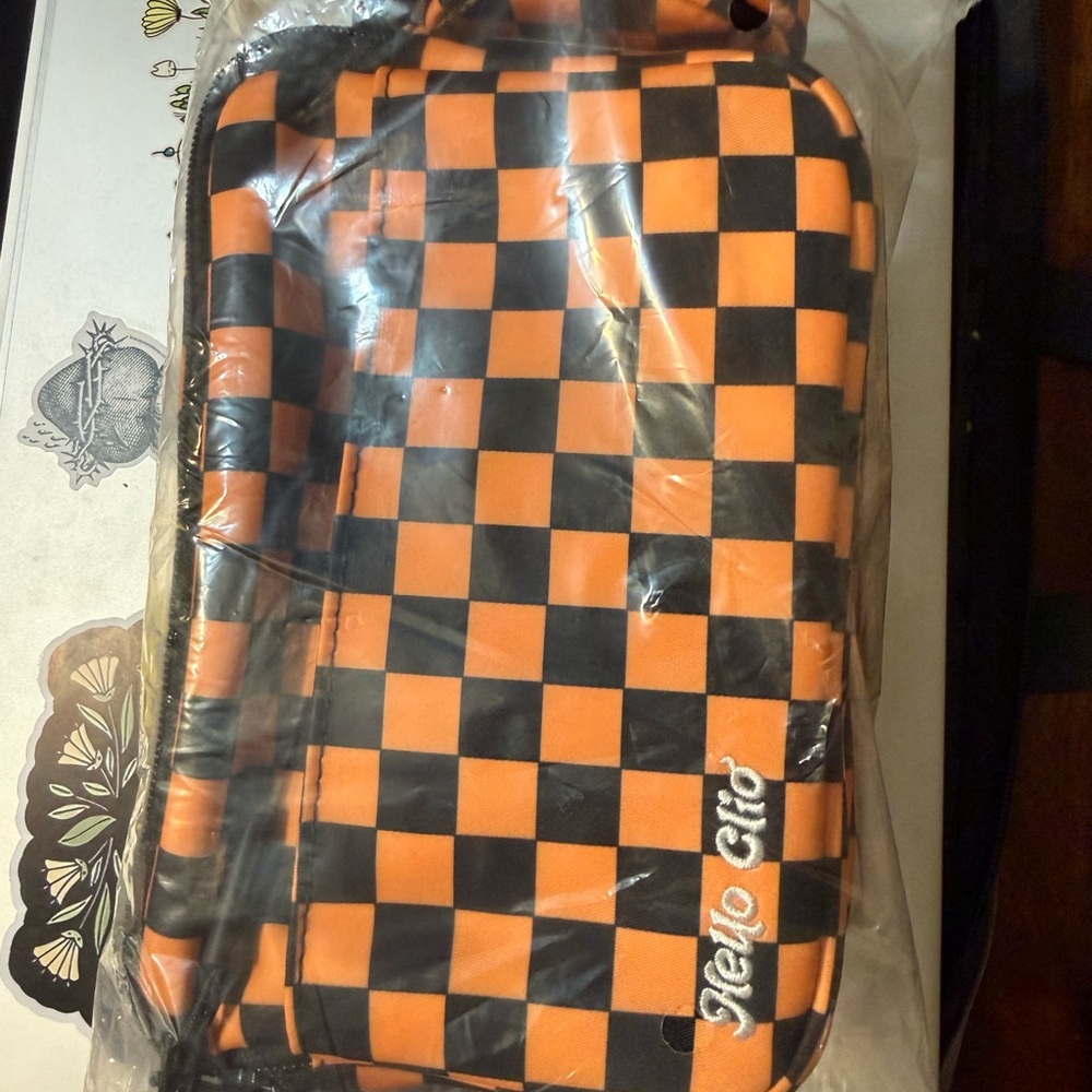 Hello Clio Limited Edition Halloween Orange & Black Kindle Belt Bag